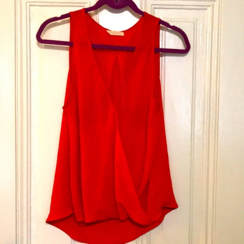 Lush Flowy Wrap Top